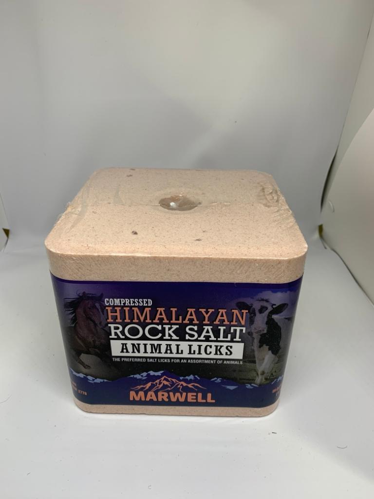 COMPRESSED HIMALAYAN PINK SALT LICK BLOCK 5 KG