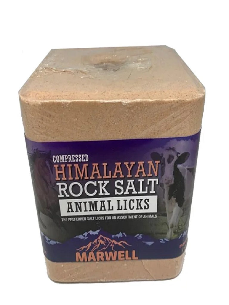 2.5 KG MARWELL COMPRESSED HIMALAYAN SALT ANIMAL LICKS 2.5KG