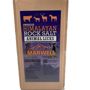 2 KG MARWELL COMPRESSED HIMALAYAN SALT ANIMAL LICKS 2KG