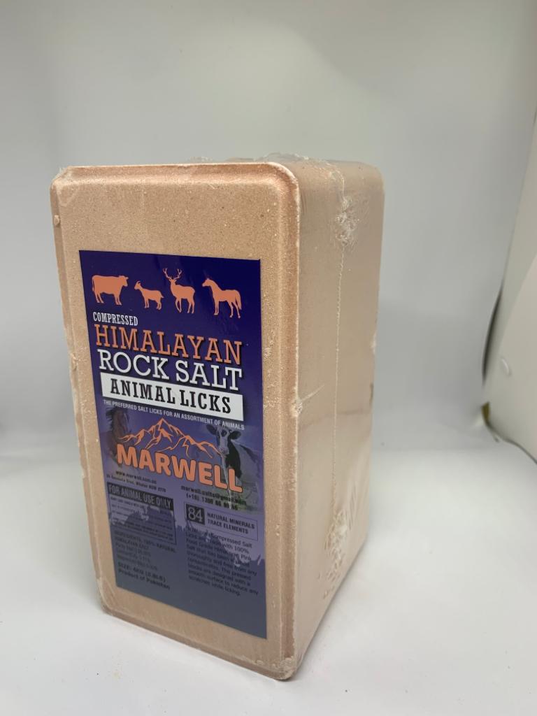 COMPRESSED HIMALAYAN PINK SALT LICK BLOCK 4 KG