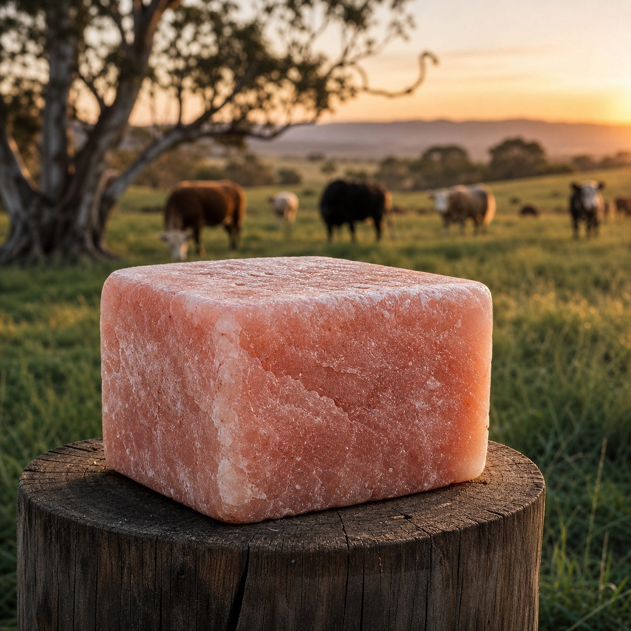 Animal lick salt block guide